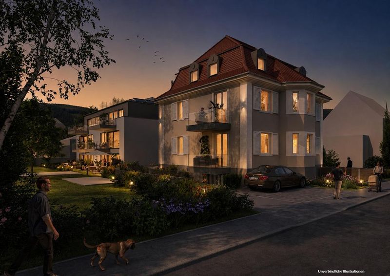 Sanierte Dachgeschosswohnung in historischer Stadtvilla
